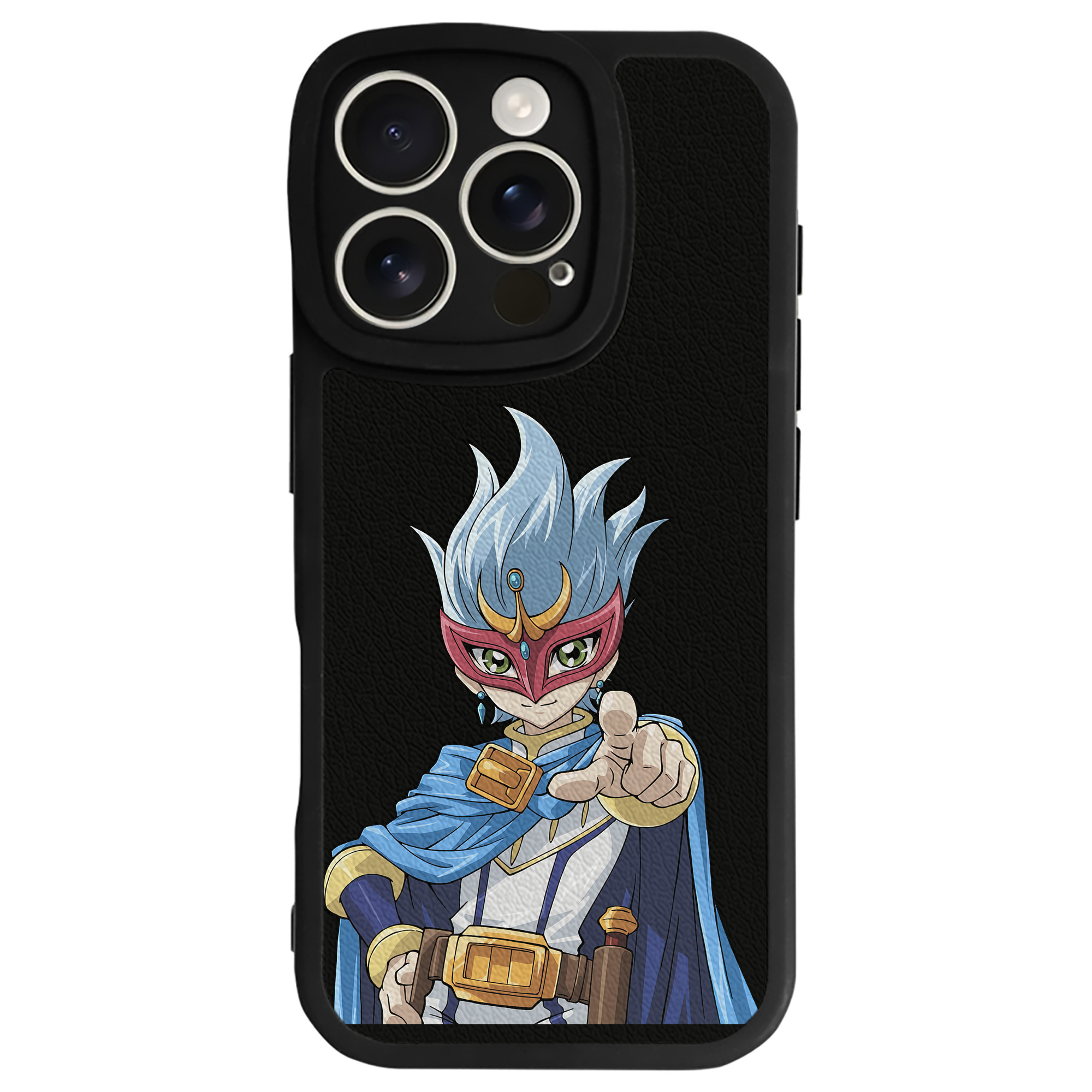 遊☆戯☆王 Yu-Gi-Oh! 【iPhone 16シリーズ対応】シリコンスマホケース（レザー調） 材質：シリコン